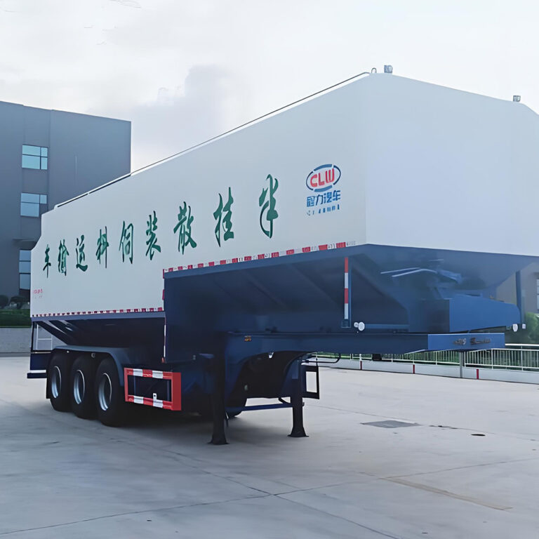 Bulk Feed Transport Semi-Trailer export
