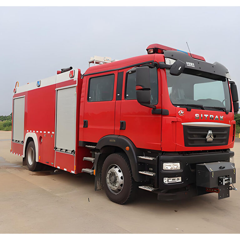 CAFS High-Pressure Foam Spray Fire Truck customize