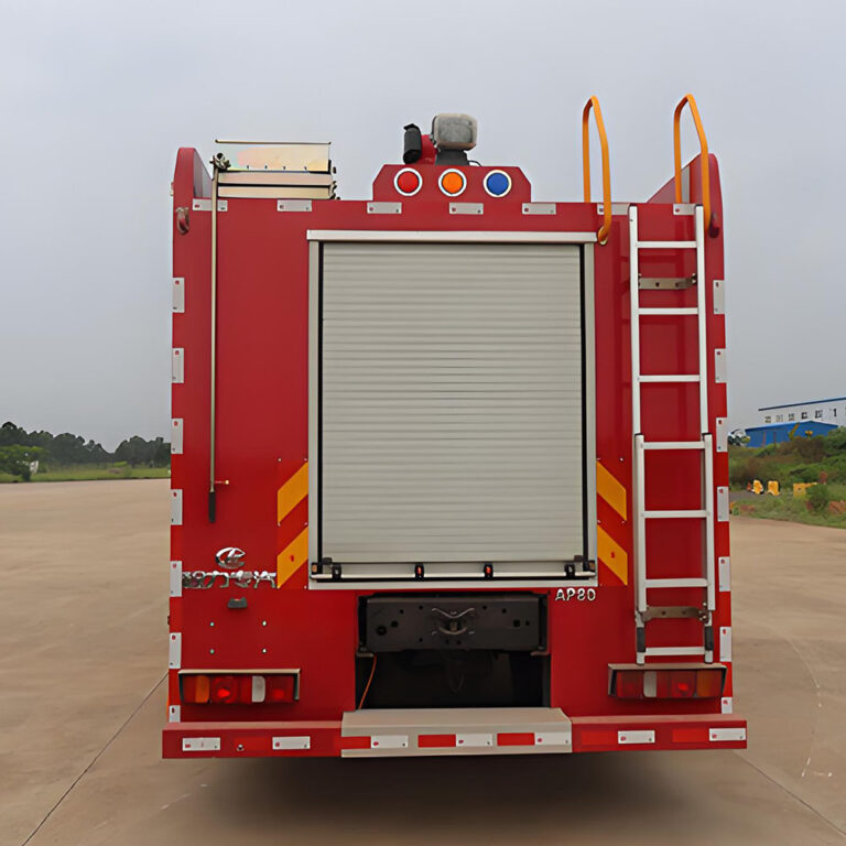CAFS High-Pressure Foam Spray Fire Truck private label