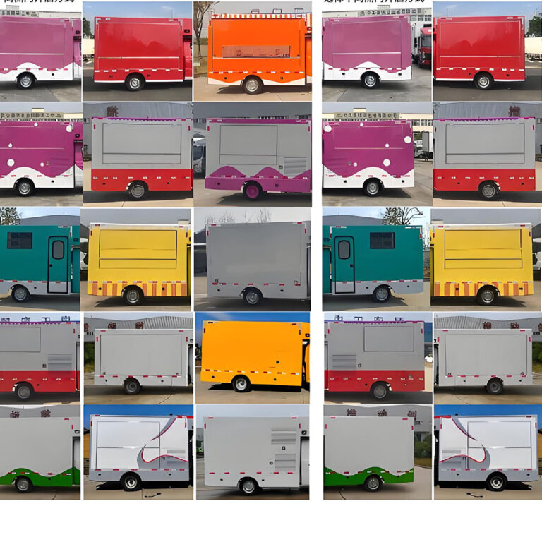 Commercial Food Truck & Mobile Retail Unit China