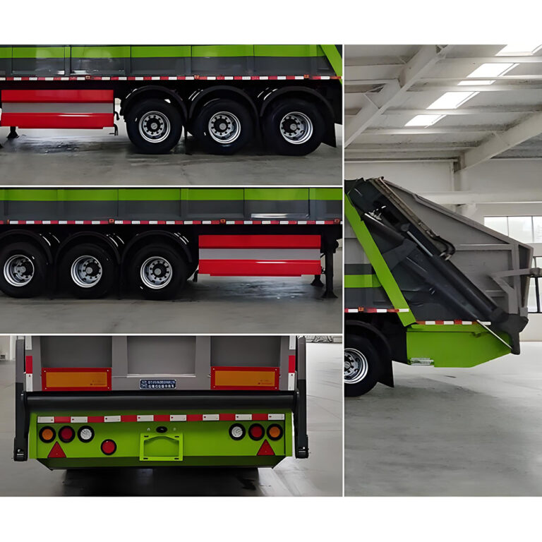 Compressed Waste Compactor Semi-Trailer OEM