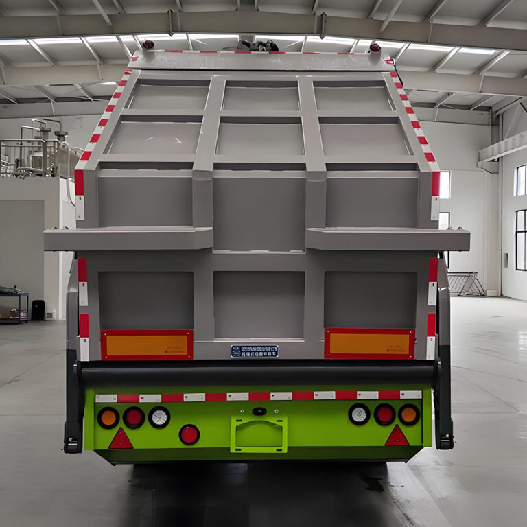 Compressed Waste Compactor Semi-Trailer bulk