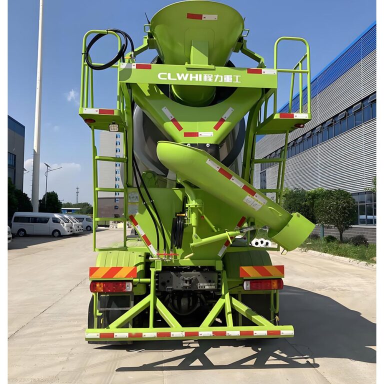 Exportation de camions malaxeurs à béton