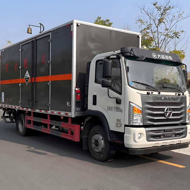 Corrosive & Hazardous Materials Transport Van export