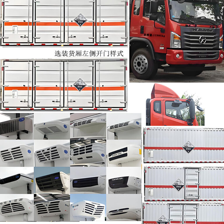 Corrosive & Hazardous Materials Transport Van import