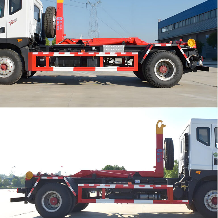 Detachable Container Hook Arm Garbage Truck exprot