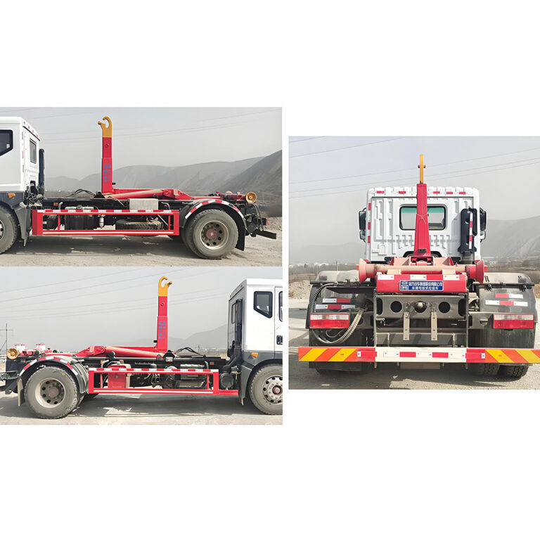 Detachable Container Hook Arm Garbage Truck rear