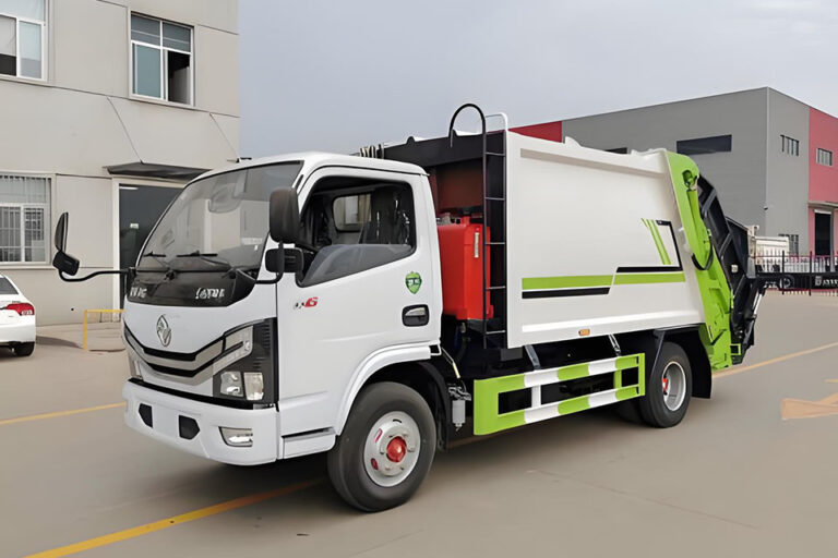 Camion à ordures Dongfeng de 5 mètres cubes