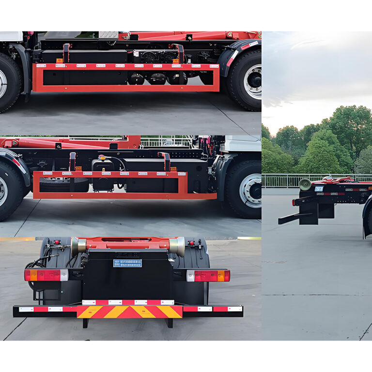 Camião de lixo elétrico destacável e automatizado (sistema de elevação com gancho e sem emissões) oemCamião de lixo elétrico destacável e automatizado (sistema de elevação com gancho e sem emissões) oem