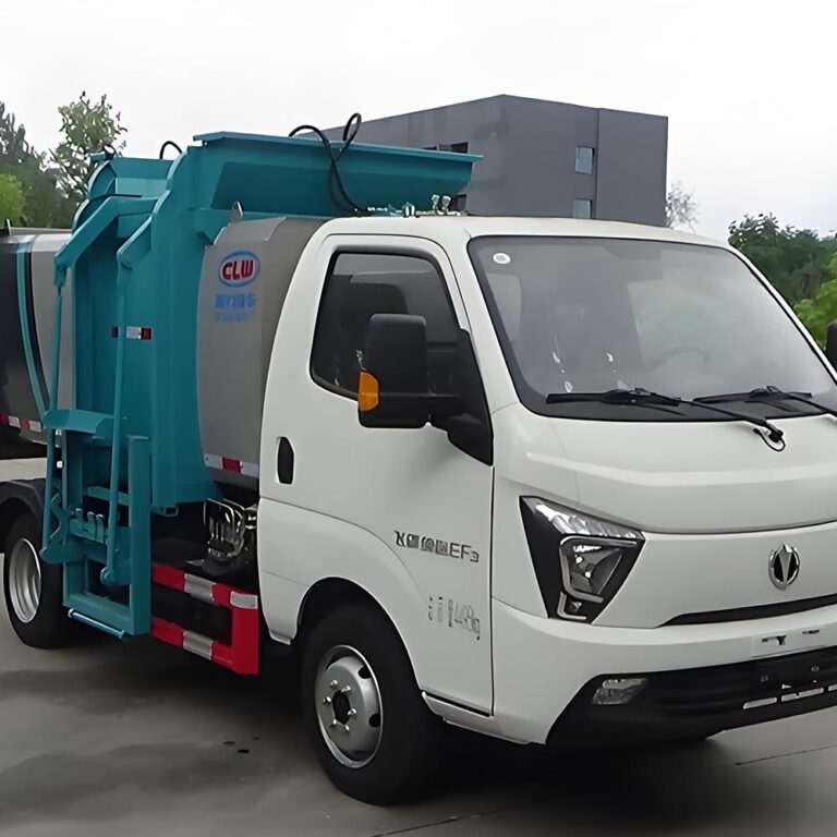 Camion électrique de collecte des déchets alimentaires