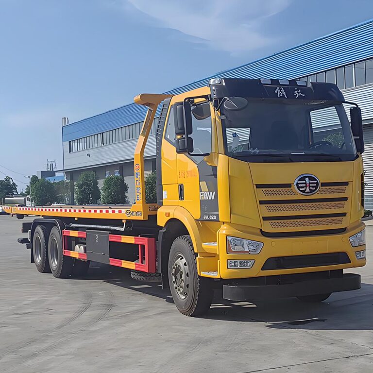 Flatbed truck export