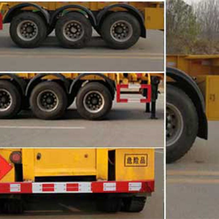 Hazmat Tank Container Skeleton Semi-Trailer china