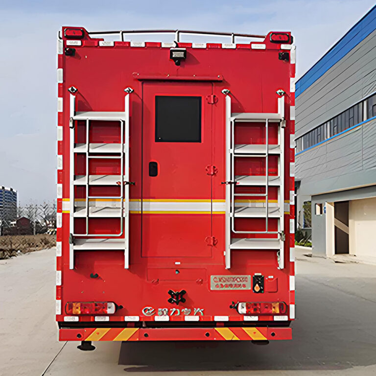 Heavy Duty Emergency Fire & Cleaning Rescue Truck Chinese