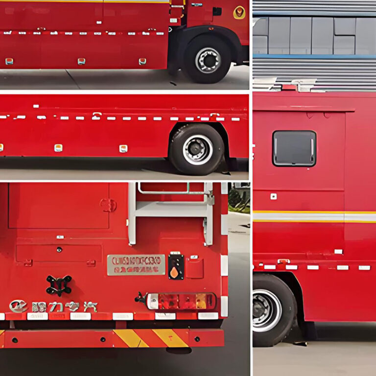 Heavy Duty Emergency Fire & Cleaning Rescue Truck private label