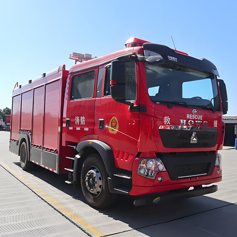 High-Pressure CAFS Air Supply Fire Truck OEM