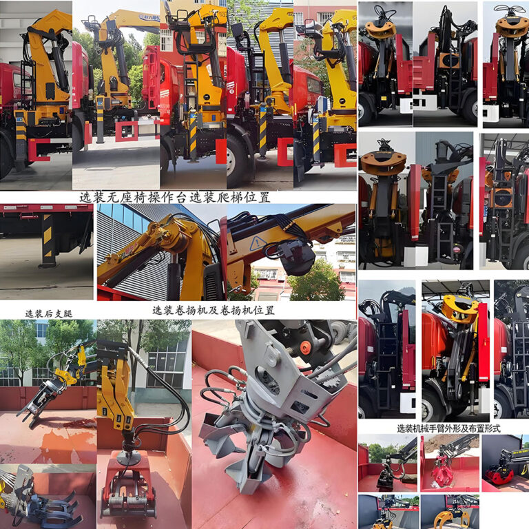 شاحنة جمع القمامة الهيدروليكية - شاحنة جمع القمامة الهيدروليكية - دلو جمع القمامة بجرافة OEM