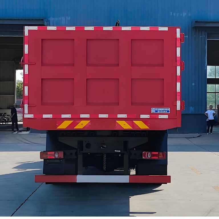 شاحنة رفع القمامة الهيدروليكية - حل جامع القمامة بدلو رفع القمامة