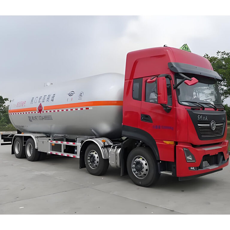 LPG Liquefied Gas Tanker Truck factory