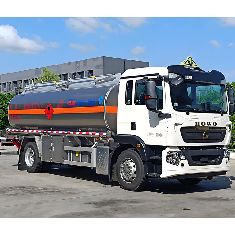 Lightweight Aluminum Alloy Oil Tanker Truck exporter