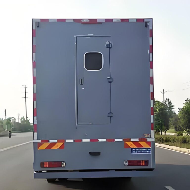 Luxury Portable Toilets and Restroom Trailers Rear