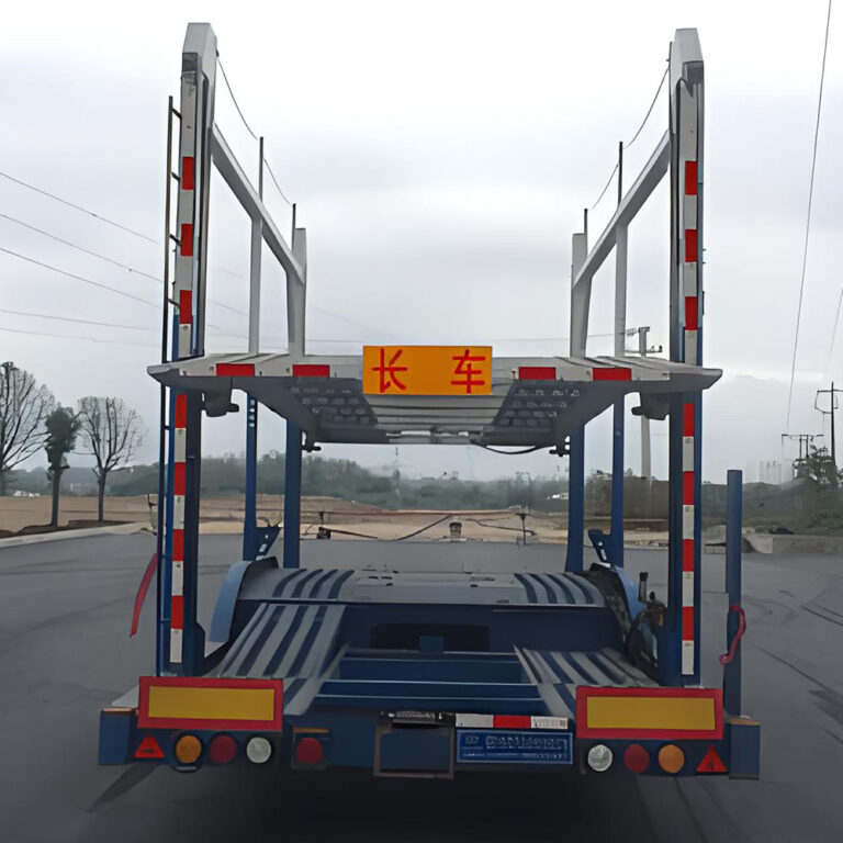Multi-Level Centre Axle Vehicle Transport Trailer factory