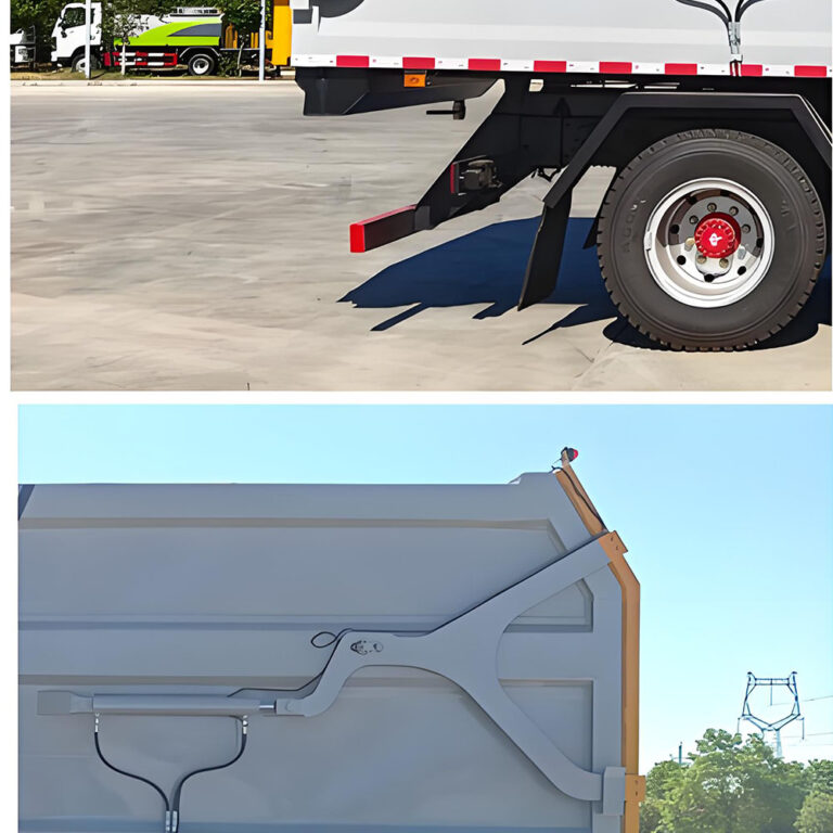 Municipale completamente sigillato compressione Docking Garbage Truck produttore