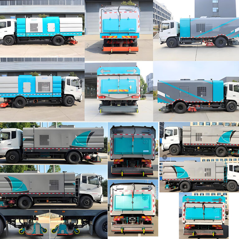 Municipal Street Dust Control Vacuum Truck custom