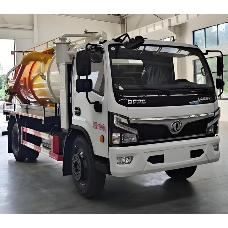 Camion ibrido plug-in per l'aspirazione delle acque reflue