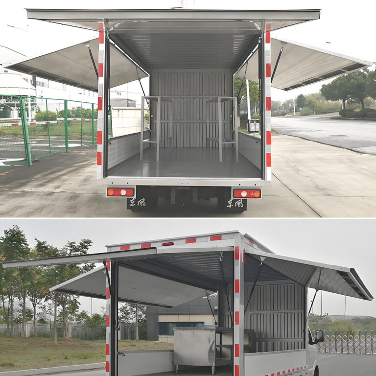 Pure Electric Mobile Sales Van China