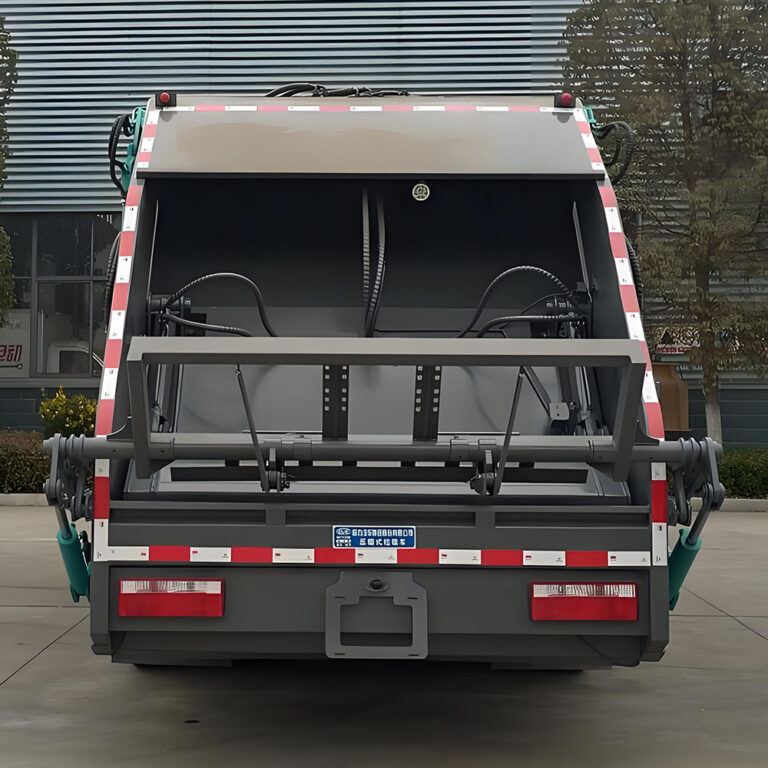 Rear Loader Waste Compactor Truck oem