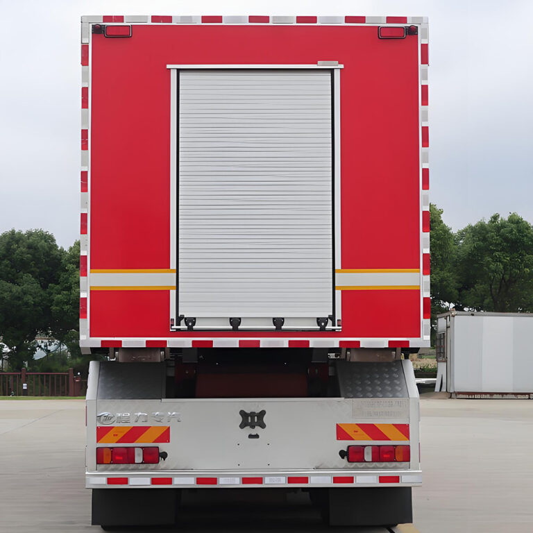 セルフローディング消防車 中国語