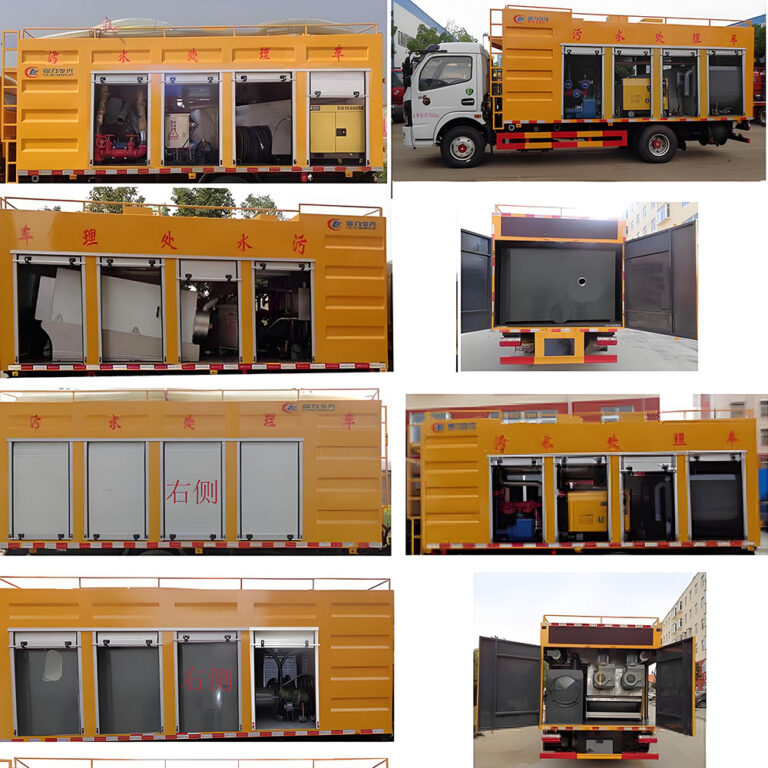 Sewage Vacuum Treatment Truck OEM