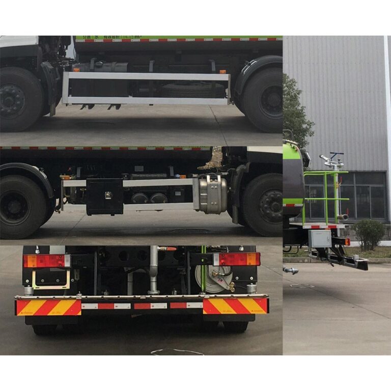 Truck Pressure Washing Service Unit - Mobile Industrial Cleaning System rear