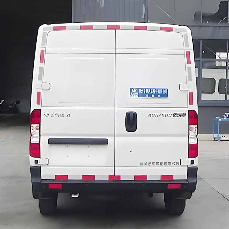 Veículo da cadeia de frio das vacinas Traseira