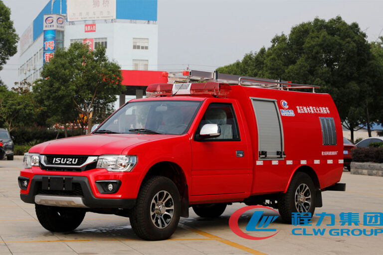 ما هي محتويات شاحنة الإطفاء الصينية