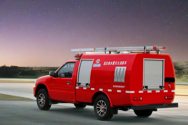 消防车侧面的灯是什么意思？