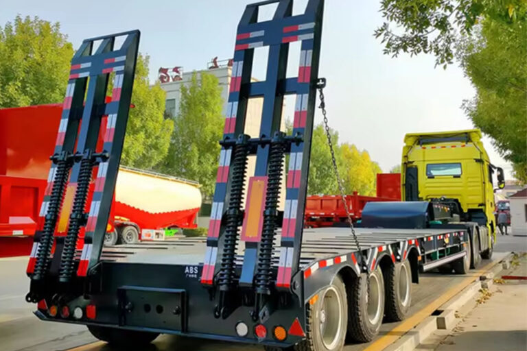 Что такое полунизкорамный прицеп china