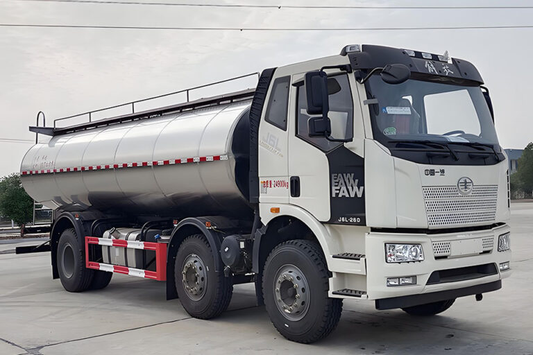 Jenis truk apa yang mengangkut susu oem