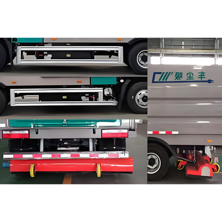 Zero-Emission Electric Vacuum Sweeper Truck factories