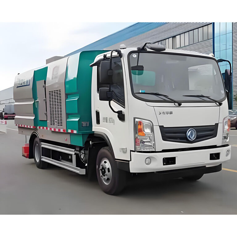 Zero-Emission Electric Vacuum Sweeper Truck manufacturing