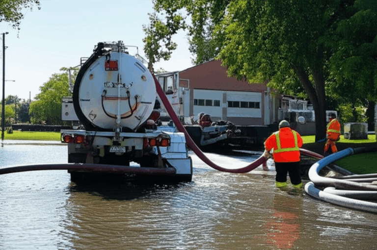 Wie Abwassertransporter bei Abwassernotfällen helfen