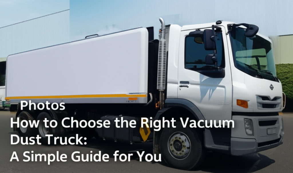 How to Choose the Right Vacuum Dust Truck A Simple Guide for You