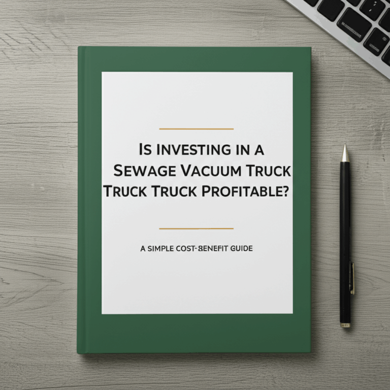 投资吸污车是否有利可图 简单的成本效益指南