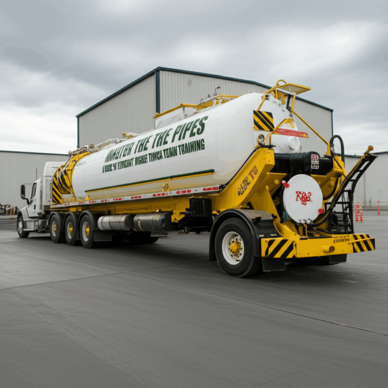 Master the Pipes A Guide to Efficient Sewage Truck Team Training