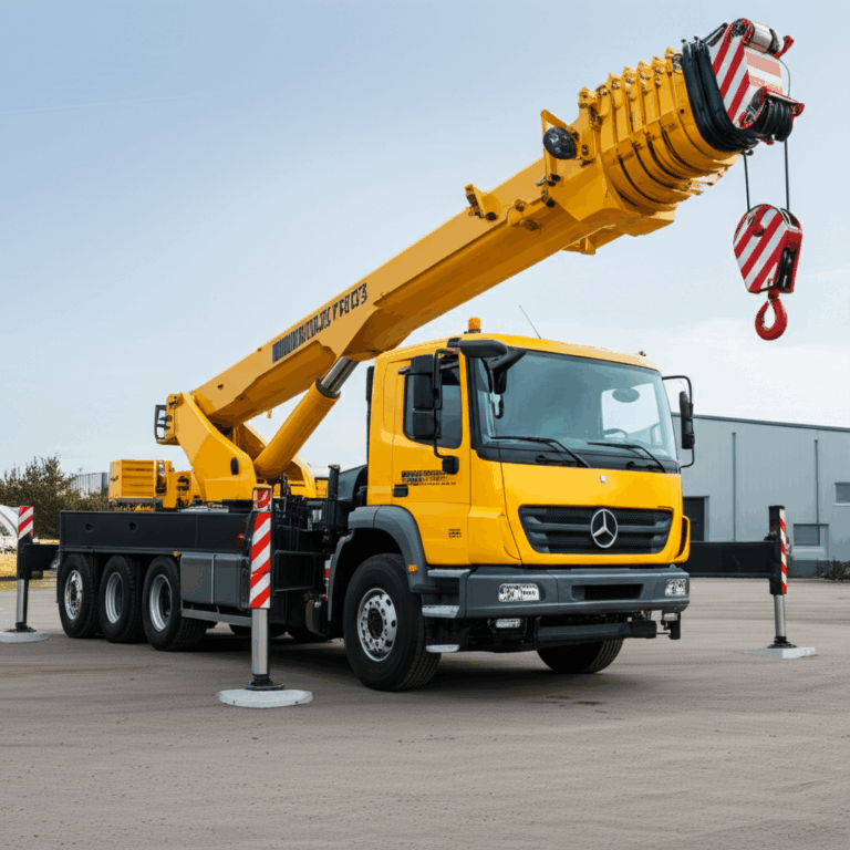 Buying a Used Truck Mounted Crane Your Easy Guide to Great Value and Performance