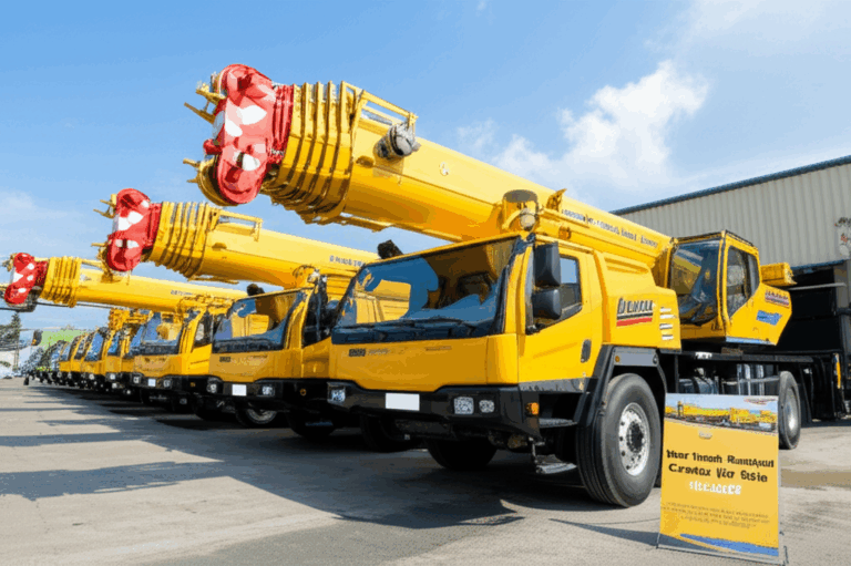 Cranes Berjalan Baru untuk Dijual Panduan Anda untuk Angkat Besar