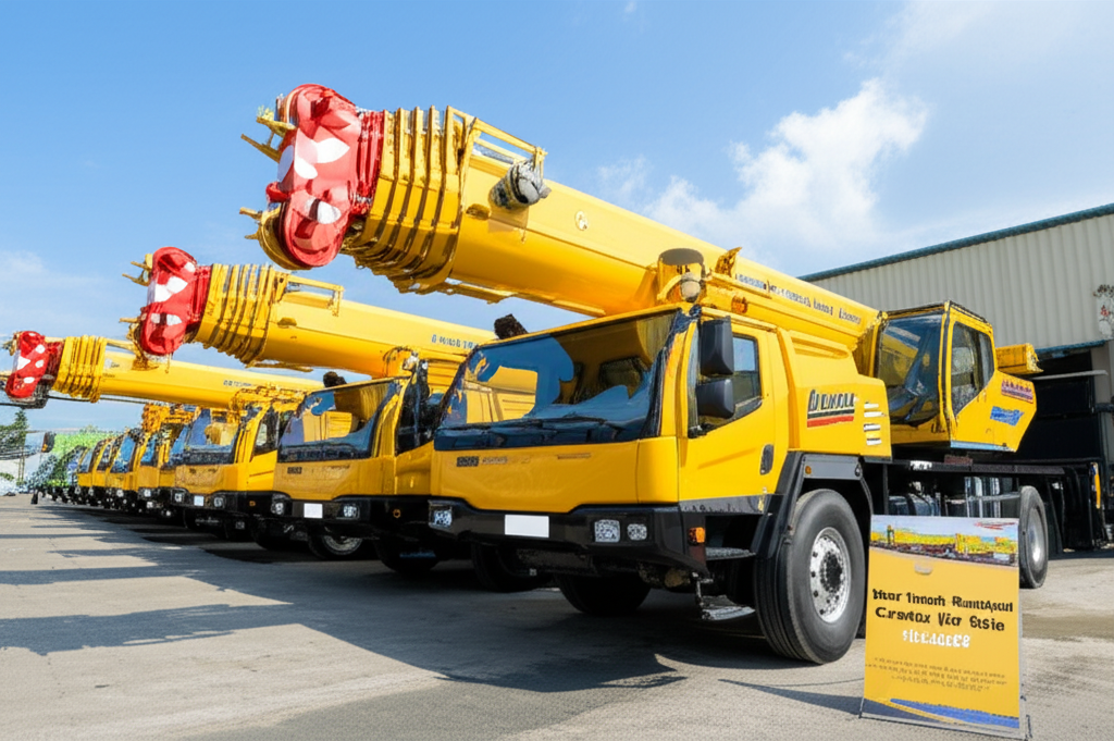 Nouvelles Grues Montées sur Camions en Vente Votre Guide Facile pour les Levages importants
