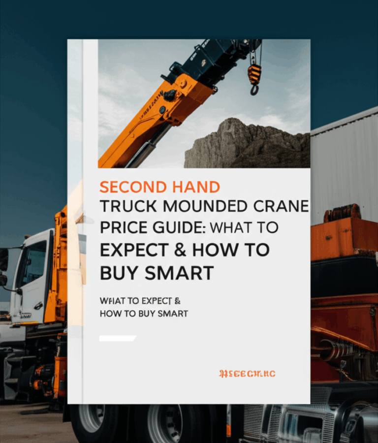 Second Hand Truck Mounted Crane Price Guide What to Expect How to Buy Smart